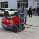 Three-point electric forklift small storage handling equipment