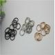 Super cheap bag making accessories light gold small metal wire iron buckles wholesales