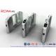 Vistor Management System Speed Gate Turnstile with Stainless Steel Used at Governmental Building