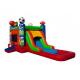 Sports Wet / Dry Inflatable Bouncer Combo House Games For Commercial Events