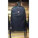 Medium Practical Black Polyester Backpack , Multipurpose Business Travel Back Pack