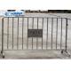 Portable Welded Mesh Fencing Temporary Steel Road Traffic Crowd Control Line