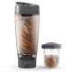 Rechargeable Shaker Bottle Powerful for Smooth Protein Shakes 20oz Cup BPA Free Battery Powered