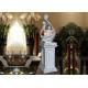 43 Inch Polyresin Couples Cast Stone Water Fountains