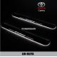 Toyota Camry car accessory upgrade LED lights auto door sill scuff plate