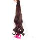 No Tangle Machine Weft Ombre Real Hair Extensions / Ombre Loose Wave Weave