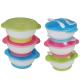 Multi Color Toddler Tableware Sets High Temperature Proof Rounded Smooth