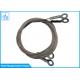Secure Wire Rope Cable Slings With Eyelets For Wire Hanging System