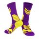 Professional Custom Sports Purple Athletic Racing Cycling Soccer Basketball Socks
