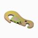 High Quality New Style Factory Safety Cargo Gold Flat Buttle Hoist Hook For Tie Down