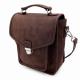 Fashion Brown Cokor Waterproof Hiking Backpack Flap Decoration And Multi - Function