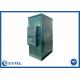 2kW Cooling Capacity IP55 Outdoor Electrical Cabinets Double Doors Maintenance