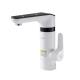 White Cold And Hot Electronic Bathroom Faucet Tap Anti Splash 150L