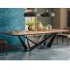 Elegant Craft Industrial Wood Dining Tables 750mm Hight  Rectangle Timeless