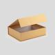 Art Paper 2mm Paperboard Custom Magnetic Closure Box Golden