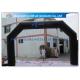 Black Custom Inflatable Arch For Advertisement /  PVC Blow Up Arch