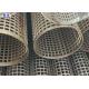 Silver Welded Perforated Stainless Steel Tube Slotted Tube Filter Cylinders