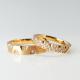 Sparkly Diamonds Pure Color 18k 0.075ct Rose Gold Couple Rings
