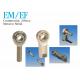 2-Piece EM / EF Stainless Steel Spherical Rod Ends Metal To Metal For Lawn /