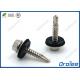 Hex Washer Head Stainless Steel 410 Roofing Screw with EPDM Sealing washer