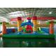 Kids Outdoor Inflatable Playground Equipment Anti UV Funny For Splash Park