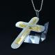 Fashion Top Trendy Stainless Steel Cross Necklace Pendant LPC468