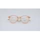 Fashion retro round Eyeglasses for Ladies Daily Eyewear accetate metal eye care frame new inspired