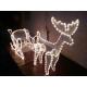 outdoor lighted christmas reindeer