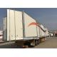 50T Box Semi Trailer 50000kgs Load Semi Truck Box Trailer