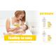 Customized BPA Free Milk Bottles 8 Oz PPSU Baby Bottle With Formula Dispenser
