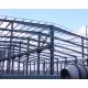 Single Storey Metal Warehouse Structure / Steel Buildings With Overhead Crane