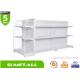 Multi Layer Commercial Convenience Store Shelving Pegboard Display Stand