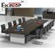 Modern Custom Wood Conference Tables And Chair Set For Meeting Room