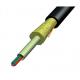 Outdoor Aerial Flame Retardant Cable , Crush Resistance 36 Core Fiber Optic Cable