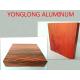 6063 T5 Wood Finish Aluminium Profiles High Durability / Aluminum Extrusion Window Frame