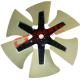 6D125 Engine Cooling Fan Excavator replacement Parts