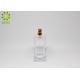 Transparent Glass Perfume Spray Bottles 100ml ISO GSG TUV Certificated