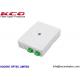 OTB Socket Indoor Optical Fiber Termination Box KCO-FTB-02W Faceplate SC/APC ABS PC Material