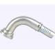 GB Standard Round Head Hydraulic Fittings for Excavator 87391 in Stainless Steel