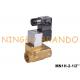 MN1H-2-1/2-MS 161728 1/2'' 24V DC Brass Solenoid Valve Festo Type