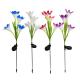 Color Changing Lily Flower Decoration Light 3500K 50lm RoHS Approved