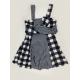 Girl One Piece Shepherd Check Cute Baby Swimsuits Odm