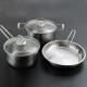 Kitchen Household Stainless Steel 3 Piece Pot And Pan Set Suit Ollas Cookware Set Cooking Pot Set