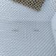 Grey Color Aluminum Decorative Chain Link Mesh Curtain For Partitions Screen