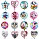 Cartoon Character Round Star Heart Minnie Mickey Kids Inflatable Foil Balloon 18 Inch