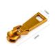 Sneak Gold Metal Zipper Pull Slider for Clothing Suitcase Zipper Sliders
