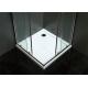 Reversible Frameless Bathroom Shower Room Silver Color Easy Installation