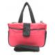Pink Mummy Tote Diaper Bags For Traveling / Outdoor Activity 190T Polyester Lining