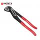 Box Joint Water Pump Pliers Chrome Vanadium Steel 10, 12 With Ergonomic Dipped Rubber Handles.