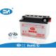 White Dry Charged 12v Lead Acid Battery 6Ah Rechargeable For Motorcycle